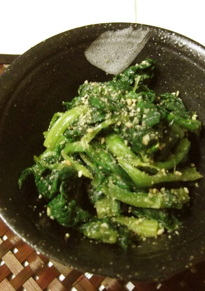 ほうれん草のごま和え-レシピのメイン写真
