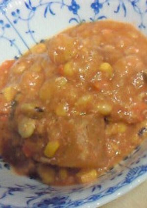 おからバーグのトマトソース煮-レシピのメイン写真