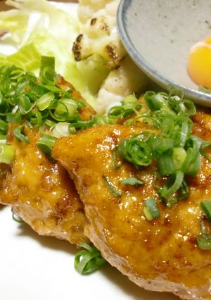 甘辛タレのコリコリつくね-レシピのメイン写真