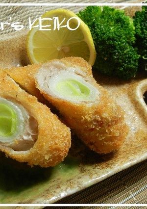 【農家のレシピ】長ネギの肉巻フライ-レシピのメイン写真