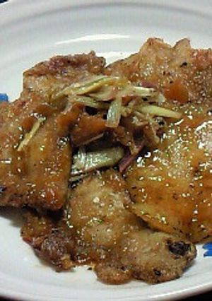うめ～豚肉焼き！-レシピのメイン写真