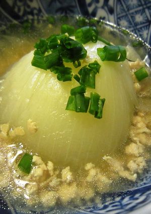 圧力鍋で★新玉ねぎのそぼろ煮-レシピのメイン写真