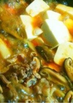 ★甘辛☆豆腐チゲ鍋★-レシピのメイン写真