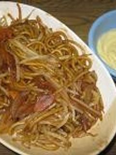 辛しマヨネーズで食べるソース焼きそば-レシピのメイン写真