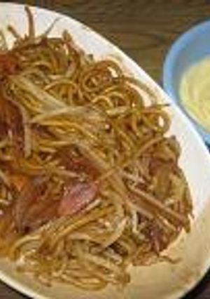 辛しマヨネーズで食べるソース焼きそば-レシピのメイン写真