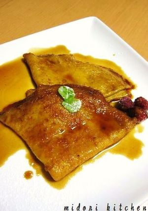 アセロラドリンクで♪クレープシュゼット風-レシピのメイン写真