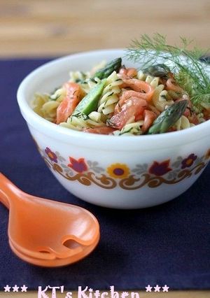 スモークサーモンとディルのパスタサラダ-レシピのメイン写真