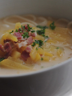 ヒガシマルうどんスープ◎チャウダー風-レシピのメイン写真