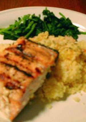 CA-Cuisine♪サーモングリル・クスクス添え-レシピのメイン写真