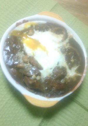残ったカレーで☆簡単焼きカレー-レシピのメイン写真