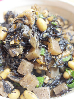 繊維たっぷり~♪具だくさんな大豆ひじき煮-レシピのメイン写真