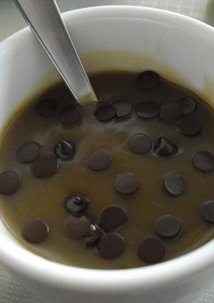 チョコチップonトロポカ片栗カフェオレ☆-レシピのメイン写真