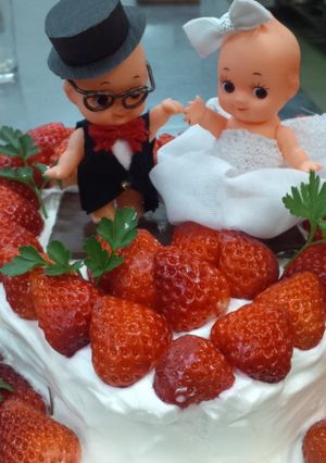 ウエディングケーキ-レシピのメイン写真
