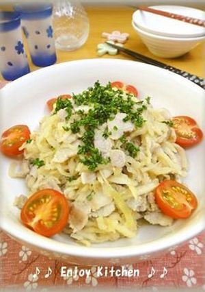 切干大根と豚肉のコンソメ炒め煮-レシピのメイン写真