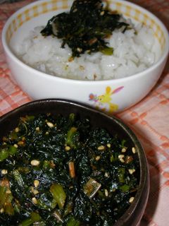 ご飯がすすむ☆大根の葉の炒め物♪-レシピのメイン写真