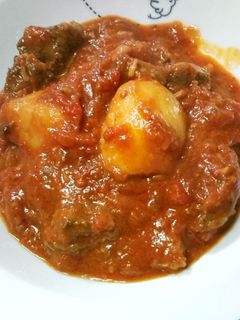 圧力鍋で♪絶品☆牛肉のトマト煮-レシピのメイン写真