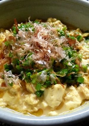 5分で簡単★超手抜きの炒り豆腐もどき-レシピのメイン写真