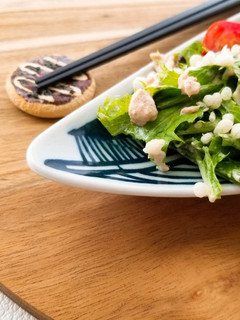 天かす水菜とツナのサラダ-レシピのメイン写真