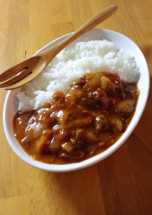 炊飯器でとろっとろトマトハヤシライス-レシピのメイン写真