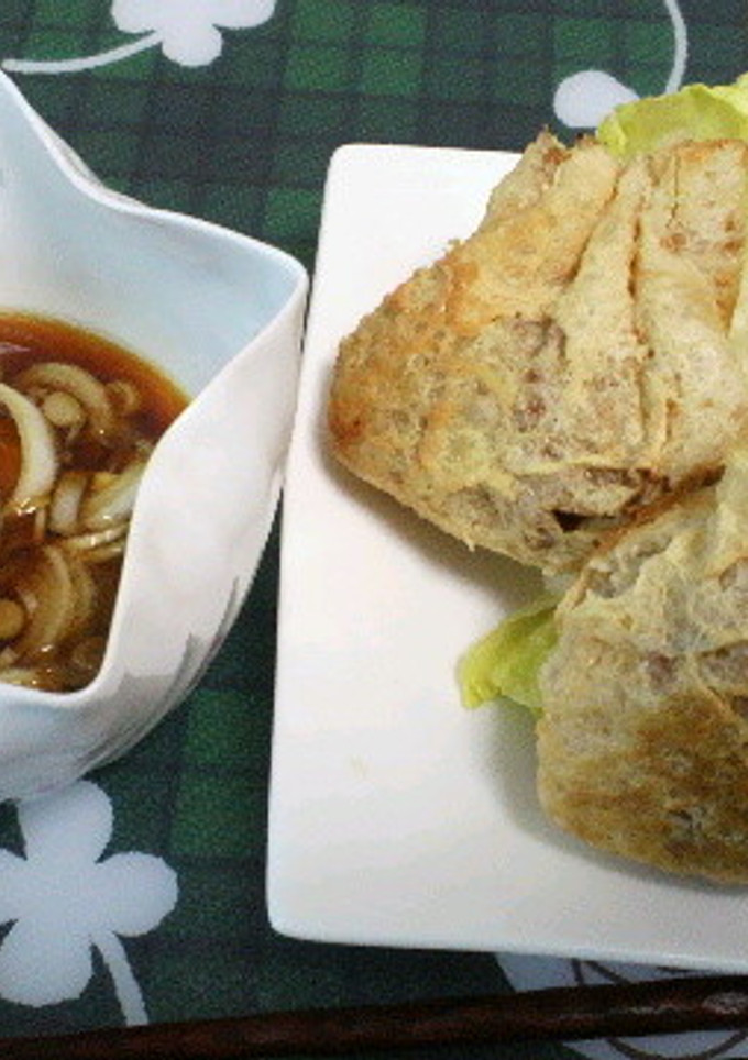 ★簡単　納豆の包み揚げ★-レシピのメイン写真