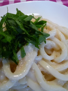 mamaランチ~和風たらこクリームうどん-レシピのメイン写真