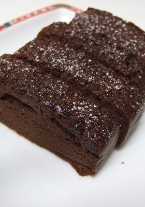 つやつや　しっとりショコラケーキ-レシピのメイン写真