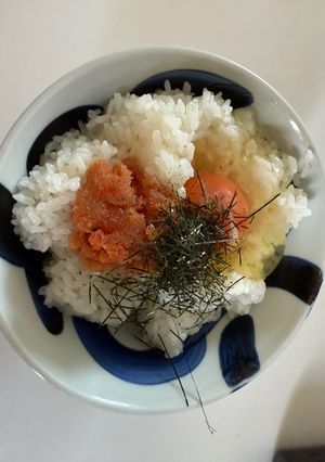 簡単明太子卵ご飯。-レシピのメイン写真