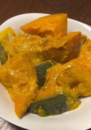 かぼちゃスープじゃないよ！ミルクの煮物！-レシピのメイン写真