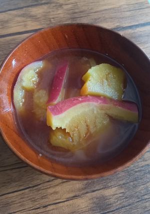 さつま芋の味噌汁♪-レシピのメイン写真