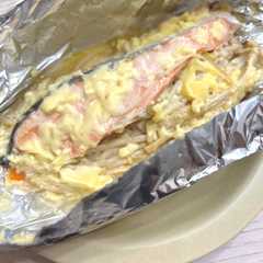 รูปของ 鮭のホイル焼き