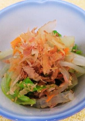 栄養士の卵考案☆簡単！白菜とツナの和え物-レシピのメイン写真