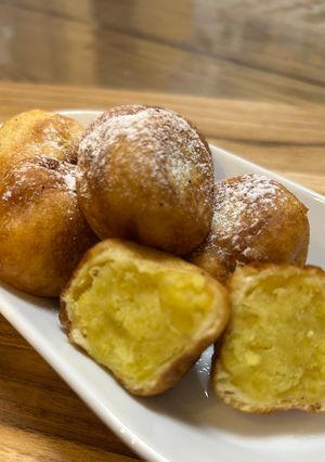 スイートポテトのころころドーナツ☆おやつにどうぞ-レシピのメイン写真