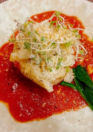 焼き新じゃが トマトソース-レシピのメイン写真