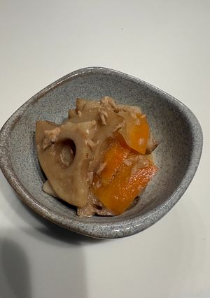 レンコンとツナのマスタードマヨ和え★-レシピのメイン写真