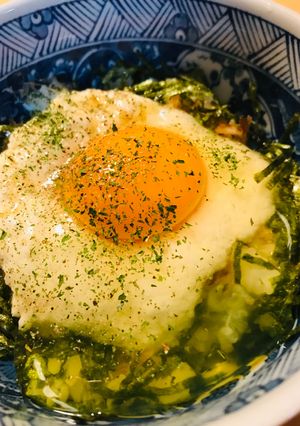 ぱっと見、月見のやまかけたまご丼-レシピのメイン写真