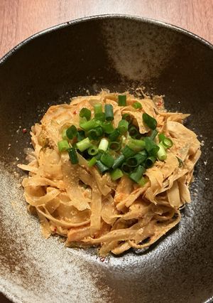とまらない⭐︎ごぼうとキムチのピリ辛サラダ-レシピのメイン写真