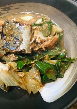 長ネギと鯖缶の生姜炒め-レシピのメイン写真