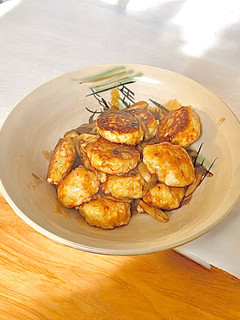 鶏つくね和風ハンバーグ-レシピのメイン写真