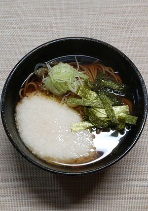 山かけ蕎麦-レシピのメイン写真