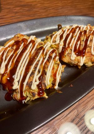 米粉のお好み焼き(具が多め)-レシピのメイン写真