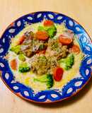 鶏モモ肉のミルクスープ煮☆今夜の夕ご飯