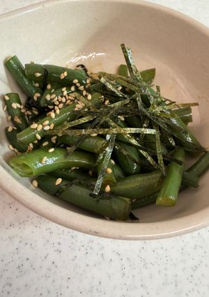 いんげんの海苔和え-レシピのメイン写真
