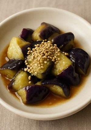 レンチン3分★なすのごま味噌和え-レシピのメイン写真