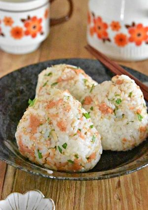鮭フレークと薬味の混ぜごはん-レシピのメイン写真