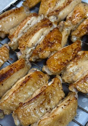 あまったドレッシングの手羽中焼き-レシピのメイン写真