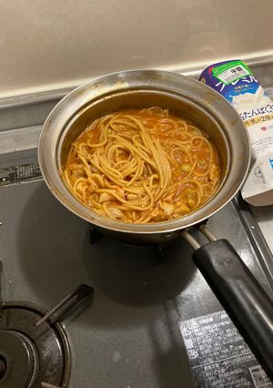 パスタパエリア-レシピのメイン写真
