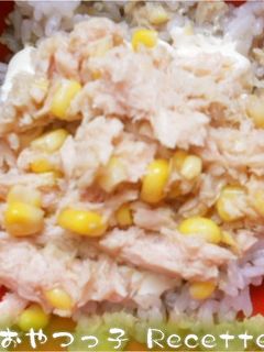 サラダのごちそうトッピング」ツナコーン丼-レシピのメイン写真