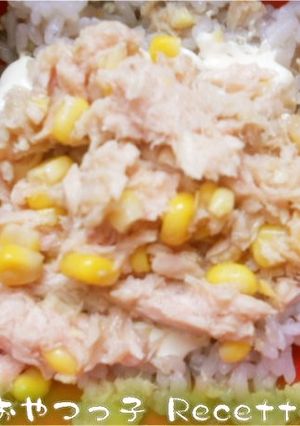 サラダのごちそうトッピング」ツナコーン丼-レシピのメイン写真