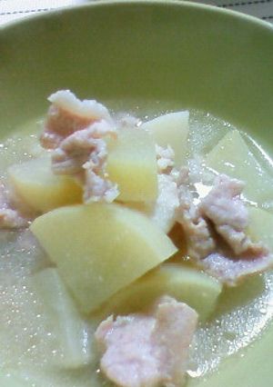 大根とお肉のシンプル煮-レシピのメイン写真