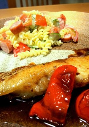 鯛のソテーはお洒落にバルサミコ酢ソース♪-レシピのメイン写真